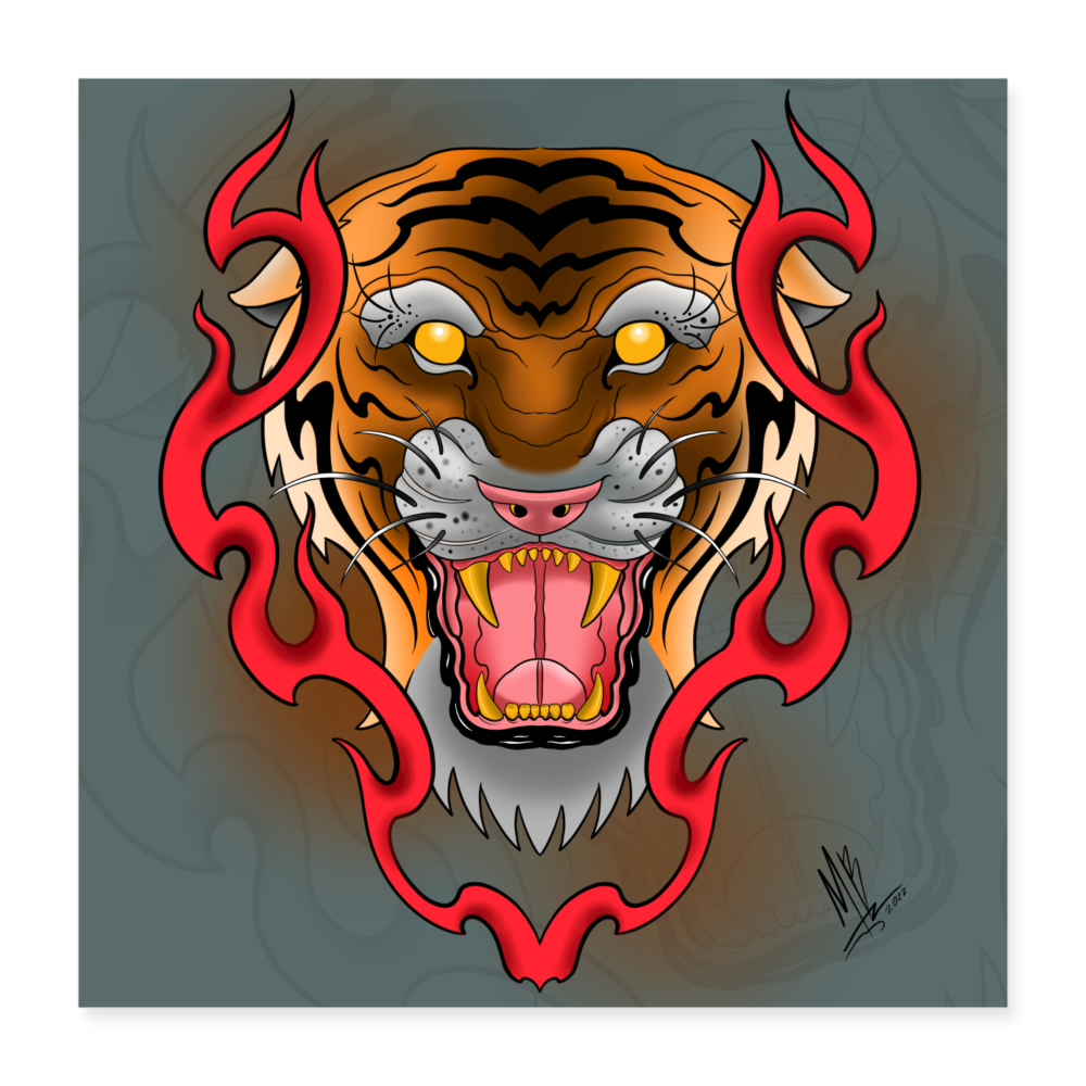 Poster 16x16 - white