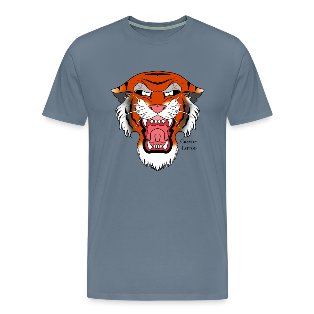 Men's Premium T-Shirt - steel blue