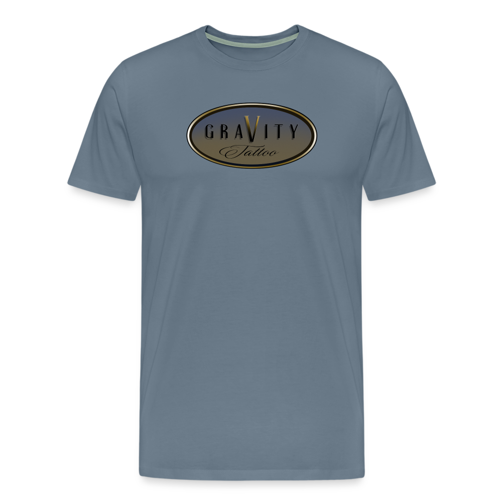 Men's Premium T-Shirt - steel blue