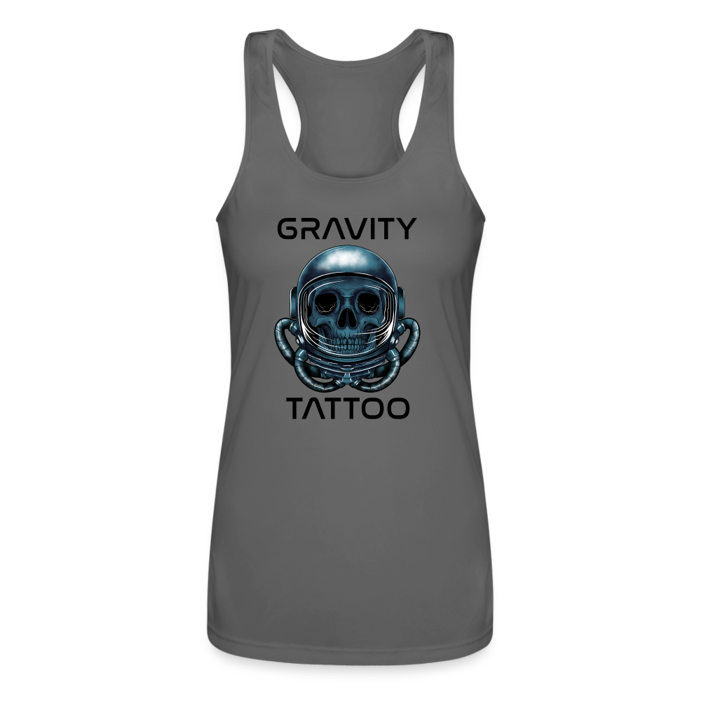 Women’s Performance Racerback Tank Top - charcoal