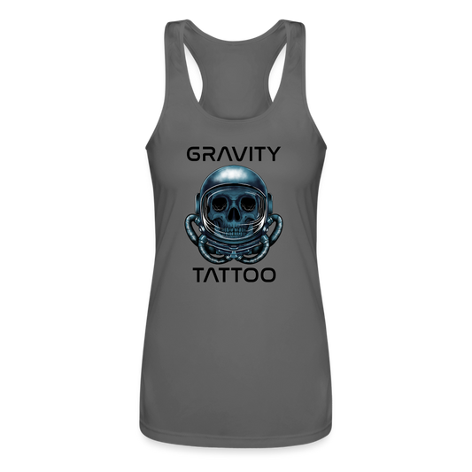 Women’s Performance Racerback Tank Top - charcoal