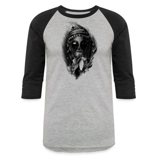 Baseball T-Shirt - heather gray/black